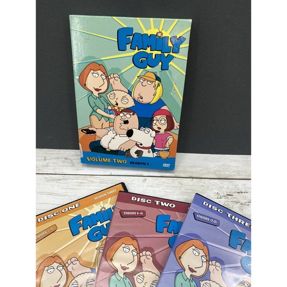 The Family Guy TV DVD Collection Mixed Lot Stewie Untold and Season 1,3 Mixed - Picture 7 of 7